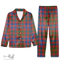 ScotsTee Shop Scottish MacColl Old Ancient Tartan Pajama Satin Velvet Flannel Pajama Set