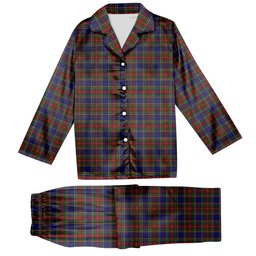 ScotsTee Shop Scottish MacBeth Tartan Pajama Satin Velvet Flannel Pajama Set