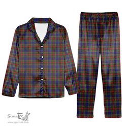 ScotsTee Shop Scottish MacBeth Tartan Pajama Satin Velvet Flannel Pajama Set