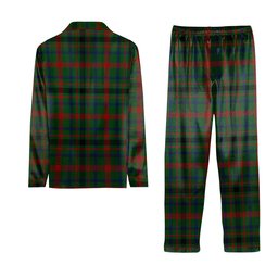 ScotsTee Shop Scottish MacDonagh Tartan Pajama Satin Velvet Flannel Pajama Set