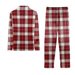 ScotsTee Shop Scottish McPhee Dress Modern Tartan Pajama Satin Velvet Flannel Pajama Set