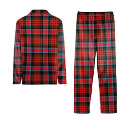 ScotsTee Shop Scottish MacDuff Modern SC Tartan Pajama Satin Velvet Flannel Pajama Set