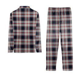 ScotsTee Shop Scottish Merrilees Dress Dance Tartan Pajama Satin Velvet Flannel Pajama Set