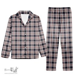 ScotsTee Shop Scottish Merrilees Dress Dance Tartan Pajama Satin Velvet Flannel Pajama Set