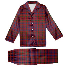ScotsTee Shop Scottish Murray of Tullibardine Tartan Pajama Satin Velvet Flannel Pajama Set