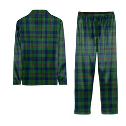 ScotsTee Shop Scottish Moncreiffe of Atholl Modern Tartan Pajama Satin Velvet Flannel Pajama Set