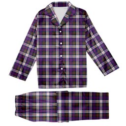ScotsTee Shop Scottish MacDonald Dress Modern SC Tartan Pajama Satin Velvet Flannel Pajama Set