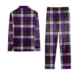 ScotsTee Shop Scottish MacDonald Dress Modern SC Tartan Pajama Satin Velvet Flannel Pajama Set