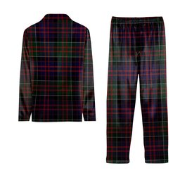 ScotsTee Shop Scottish MacDonald of Clan Ranald Tartan Pajama Satin Velvet Flannel Pajama Set