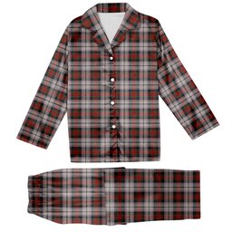 ScotsTee Shop Scottish MacDuff Dress 4 Tartan Pajama Satin Velvet Flannel Pajama Set