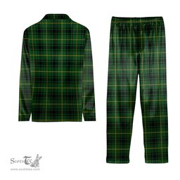 ScotsTee Shop Scottish MacArthur Tartan Pajama Satin Velvet Flannel Pajama Set