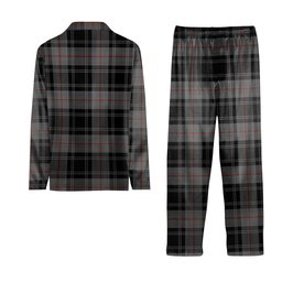 ScotsTee Shop Scottish Moffat Modern Tartan Pajama Satin Velvet Flannel Pajama Set