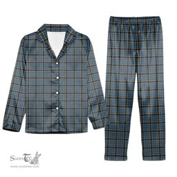 ScotsTee Shop Scottish McTavish Dress Tartan Pajama Satin Velvet Flannel Pajama Set