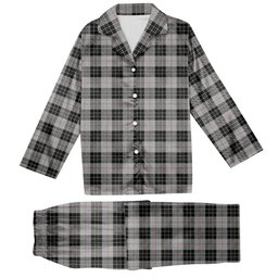 ScotsTee Shop Scottish McPherson Dress Tartan Pajama Satin Velvet Flannel Pajama Set