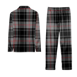 ScotsTee Shop Scottish Moffat Modern SC Tartan Pajama Satin Velvet Flannel Pajama Set