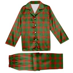ScotsTee Shop Scottish Middleton Ancient Tartan Pajama Satin Velvet Flannel Pajama Set