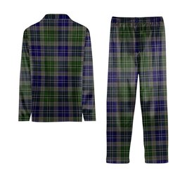 ScotsTee Shop Scottish MacGiboney or MacGibboney Tartan Pajama Satin Velvet Flannel Pajama Set