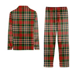 ScotsTee Shop Scottish MacGill Ancient Tartan Pajama Satin Velvet Flannel Pajama Set