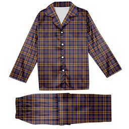 ScotsTee Shop Scottish Murtaugh Tartan Pajama Satin Velvet Flannel Pajama Set