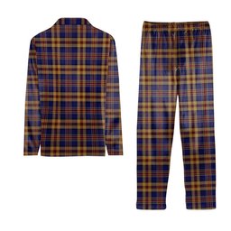 ScotsTee Shop Scottish Murtaugh Tartan Pajama Satin Velvet Flannel Pajama Set
