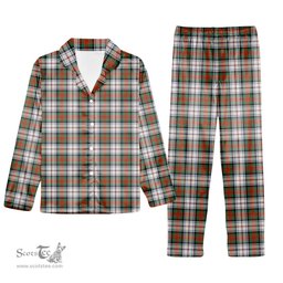 ScotsTee Shop Scottish MacDuff Dress Ancient SC Tartan Pajama Satin Velvet Flannel Pajama Set