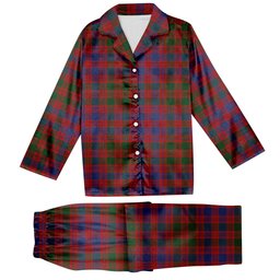 ScotsTee Shop Scottish MacColl Ancient Tartan Pajama Satin Velvet Flannel Pajama Set