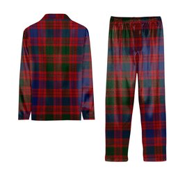 ScotsTee Shop Scottish MacColl Ancient Tartan Pajama Satin Velvet Flannel Pajama Set