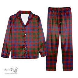 ScotsTee Shop Scottish MacColl Ancient Tartan Pajama Satin Velvet Flannel Pajama Set
