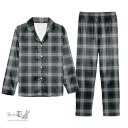 ScotsTee Shop Scottish Murray of Atholl Dress Tartan Pajama Satin Velvet Flannel Pajama Set