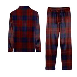 ScotsTee Shop Scottish MacEdward MacGregor Hastie Tartan Pajama Satin Velvet Flannel Pajama Set