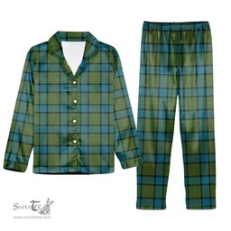 ScotsTee Shop Scottish Moore Ancient Tartan Pajama Satin Velvet Flannel Pajama Set