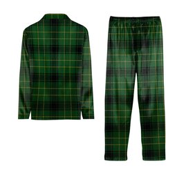 ScotsTee Shop Scottish MacArthur Highland Tartan Pajama Satin Velvet Flannel Pajama Set