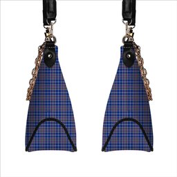 ScotsTee Shop Scottish Alexander of Menstry Ancient Tartan Handbag Women's Shoulder Bag With Chain