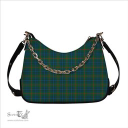 ScotsTee Shop Scottish Aiton Ancient Tartan Handbag Women's Shoulder Bag With Chain