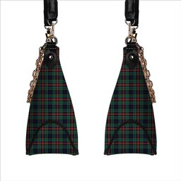 ScotsTee Shop Scottish Allison Modern Tartan Handbag Women's Shoulder Bag With Chain