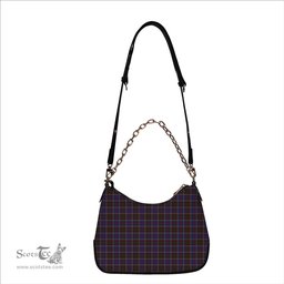 ScotsTee Shop Scottish Anderson W L Anderson, Stirling Tartan Handbag Women's Shoulder Bag With Chain