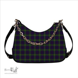 ScotsTee Shop Scottish Austin Wilsons No 173 Tartan Handbag Women's Shoulder Bag With Chain