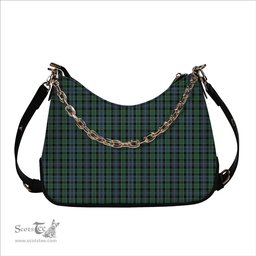 ScotsTee Shop Scottish Arbuthnott - TD Tartan Handbag Women's Shoulder Bag With Chain