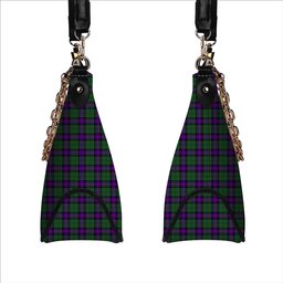 ScotsTee Shop Scottish Armstrong Modern Tartan Handbag Women's Shoulder Bag With Chain