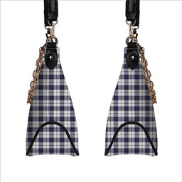 ScotsTee Shop Scottish Alexander of Menstry Dress Modern Tartan Handbag Women's Shoulder Bag With Chain