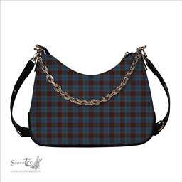 ScotsTee Shop Scottish Anderson Paton Tartan Handbag Women's Shoulder Bag With Chain