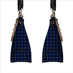 ScotsTee Shop Scottish Arbuthnot Modern Tartan Handbag Women's Shoulder Bag With Chain