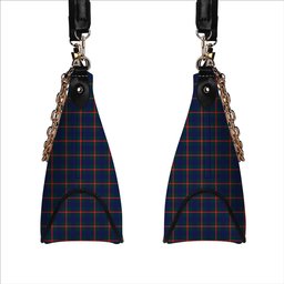 ScotsTee Shop Scottish Agnew Modern Tartan Handbag Women's Shoulder Bag With Chain