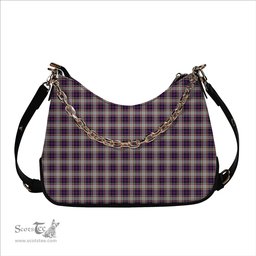 ScotsTee Shop Scottish Bruce of Kinnaird Dress (Dance) Tartan Handbag Women's Shoulder Bag With Chain