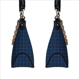 ScotsTee Shop Scottish American National Modern Tartan Handbag Women's Shoulder Bag With Chain