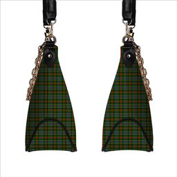 ScotsTee Shop Scottish Bisset SC Tartan Handbag Women's Shoulder Bag With Chain