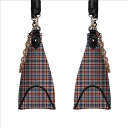 ScotsTee Shop Scottish Bell Border (Bell Southern Bell) Ancient Tartan Handbag Women's Shoulder Bag With Chain