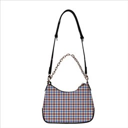 ScotsTee Shop Scottish Boswell Dress Modern Tartan Handbag Women's Shoulder Bag With Chain