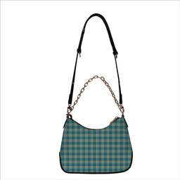 ScotsTee Shop Scottish Barclay Hunting #2 Ancient Clan Tartan Handbag Women's Shoulder Bag With Chain