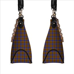 ScotsTee Shop Scottish Balfour Modern Tartan Handbag Women's Shoulder Bag With Chain